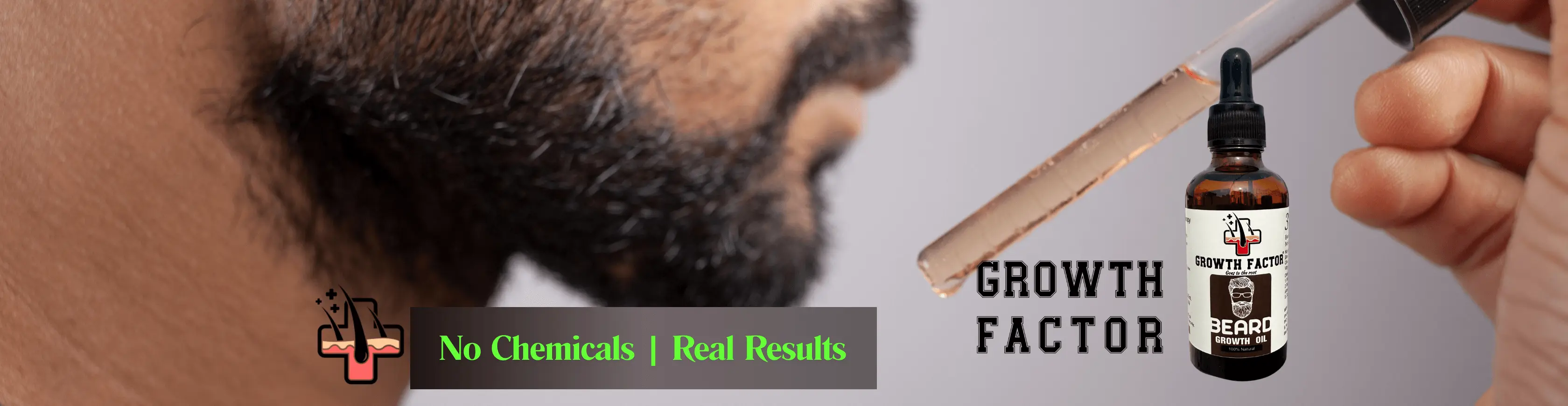 Growth Factor Natural Beard Oil